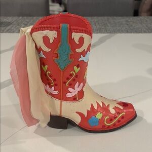 Colorful Western-Style Decor Boot